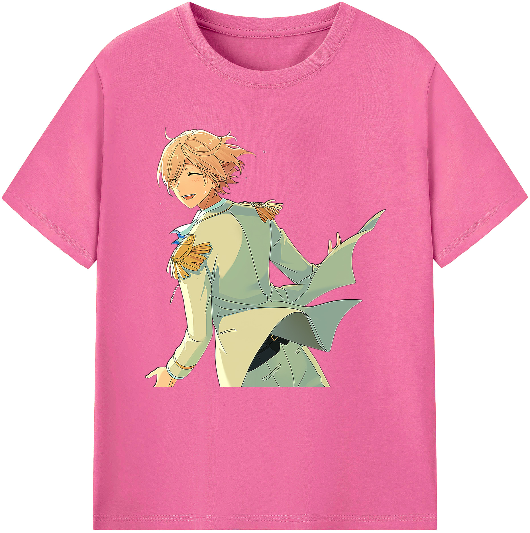 （画像用） あんさんぶるスターズ! Ensemble Stars レディースカジュアルプリントTシャツ（綿100％）